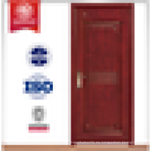 Puerta cortafuego de madera de diseño simple con puerta empotrada, 30M 60M 90M UL o BS puerta cortafuegos estándar
